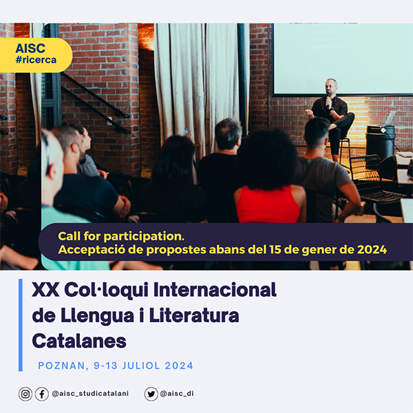 XX Convegno Internazionale di Lingua e Letteratura Catalane (Poznán 2024)