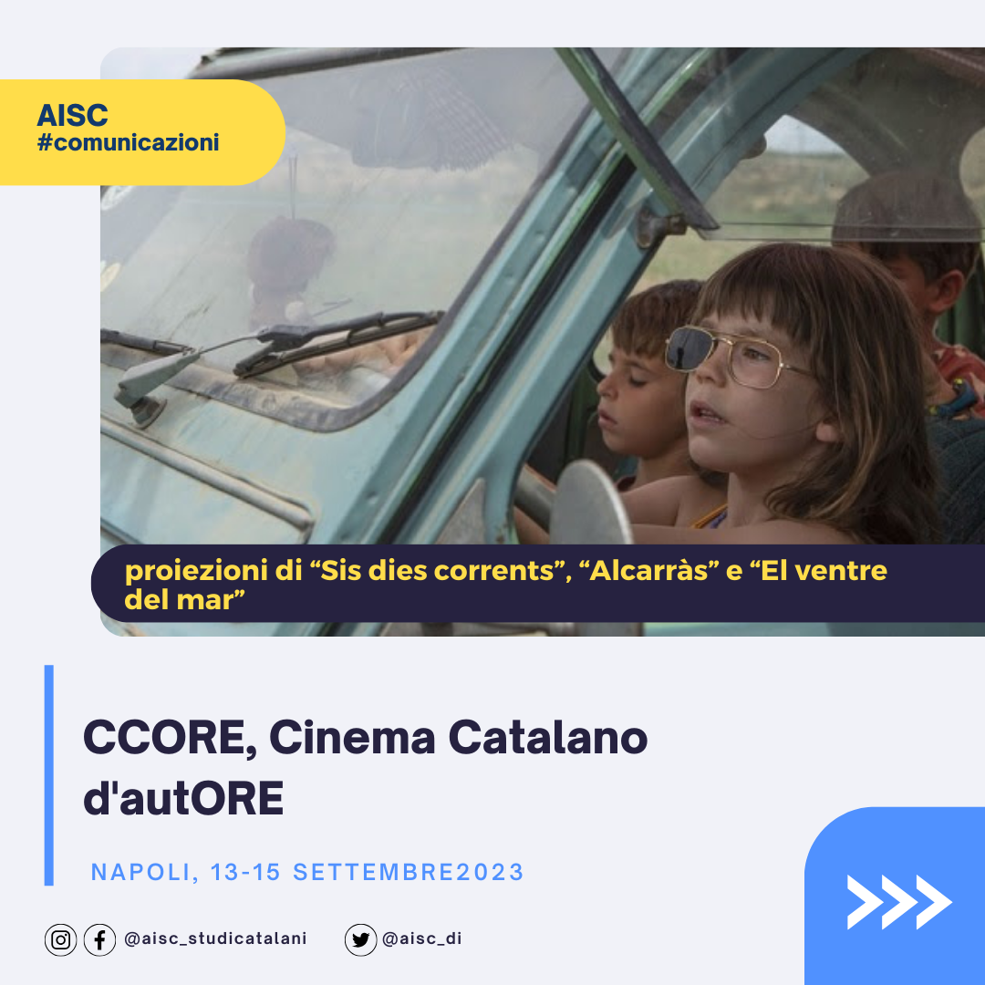 CCORE, Cinema Catalano d'autORE a Napoli