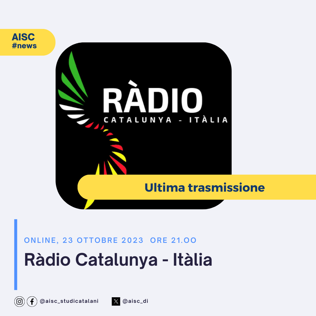 L’ultima trasmissione di Radio Catalunya-Itàlia