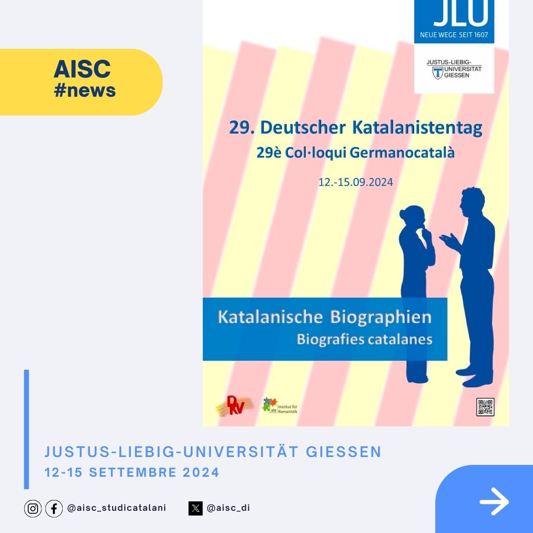 Col·loqui germanocatalà d’Estudis Catalans a la JLU Gießen: Call for participation