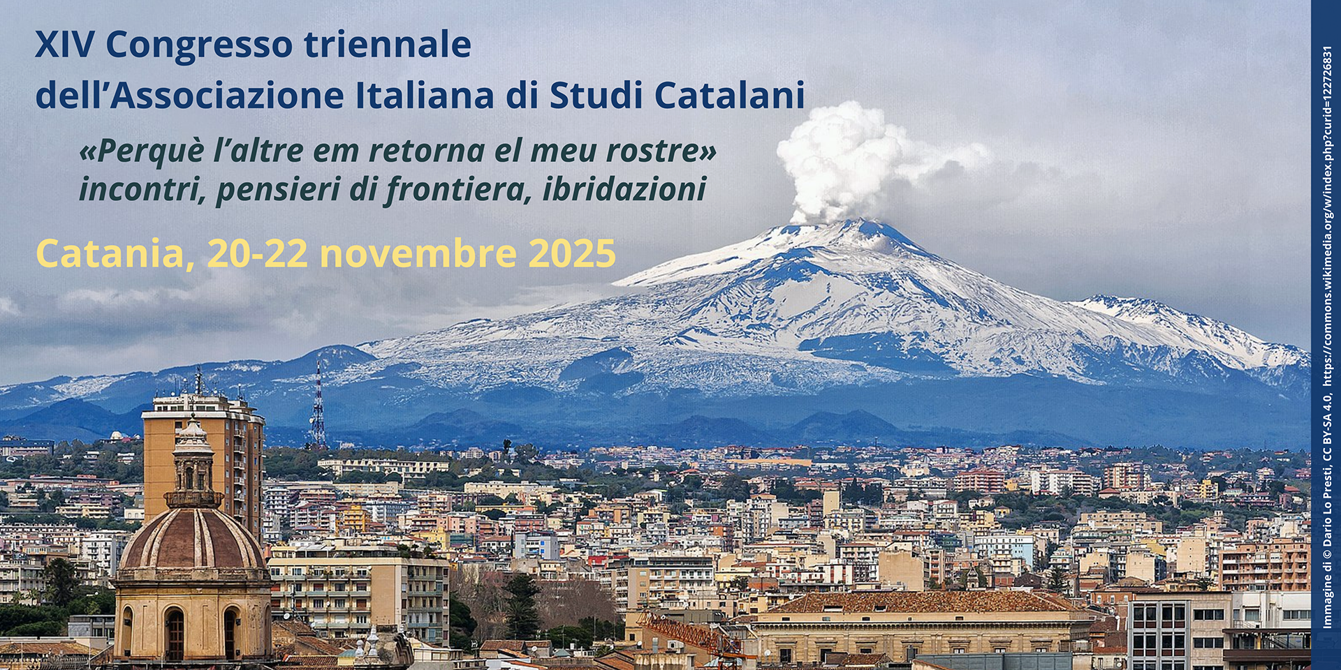 XIV Congresso triennale dell’Associazione Italiana di Studi Catalani 2025