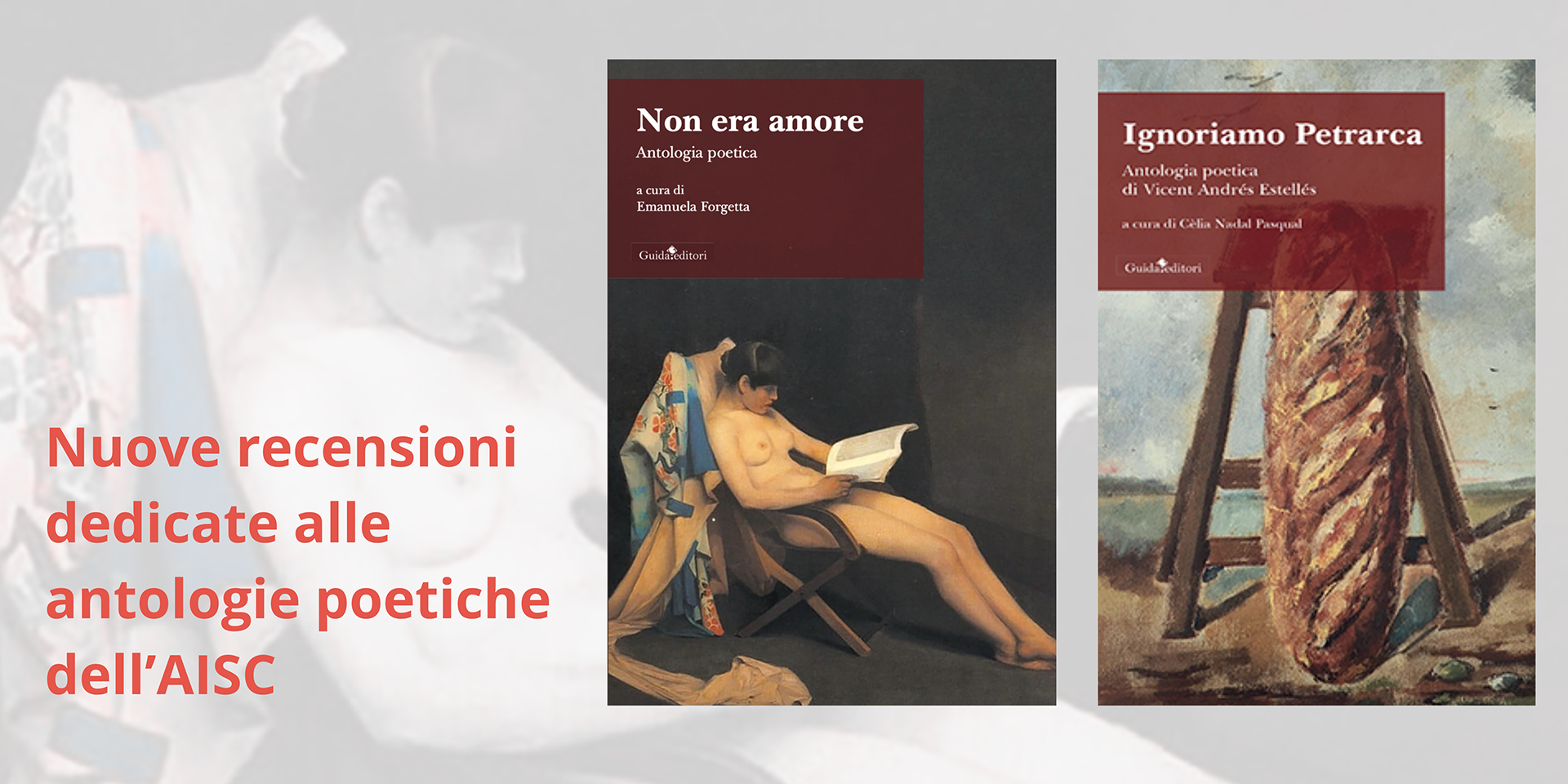 Nuove recensioni dedicate alle antologie poetiche dell’AISC